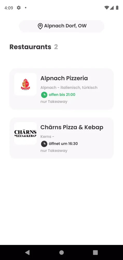 Food Order應用截圖