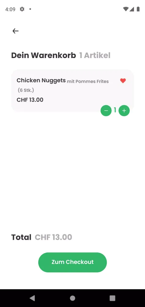 Food Order應用截圖