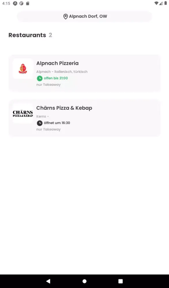 Food Order應用截圖