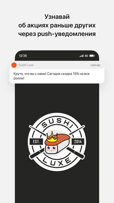 Capturas de tela do Sushi Luxe