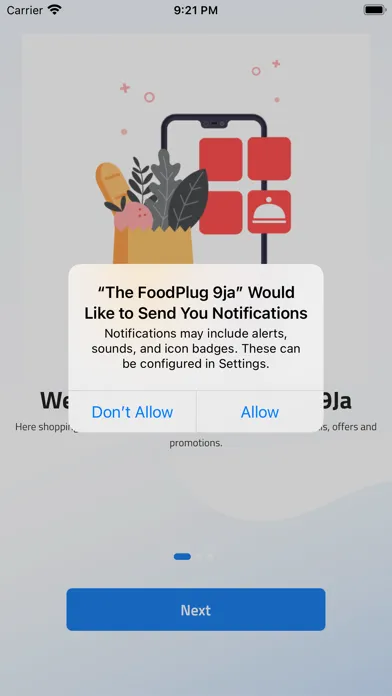 Captures d'écran de The FoodPlug 9Ja