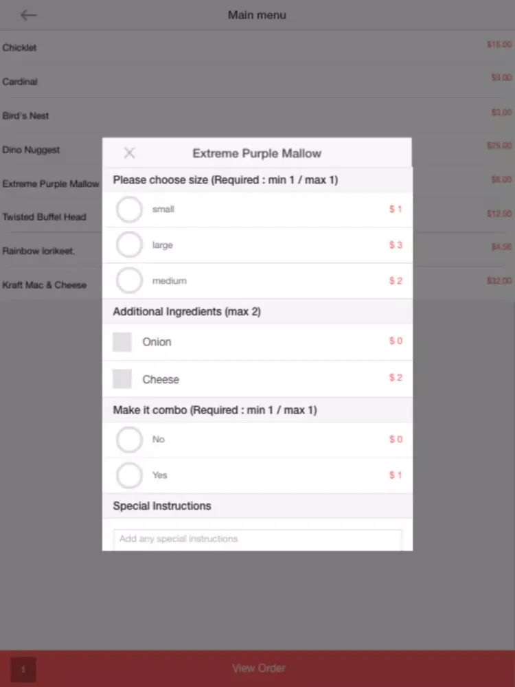 FoodReady.me iPad  Screenshots