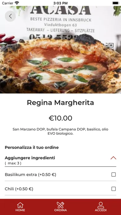 Pizzeria A Casa 스크린샷