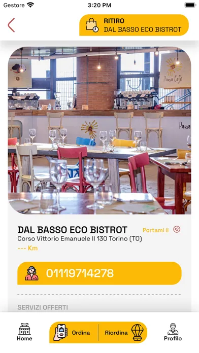 ภาพหน้าจอของ Ecobistrò Dal Basso