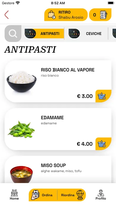 Capturas de pantalla de Shabu - il sushitalian