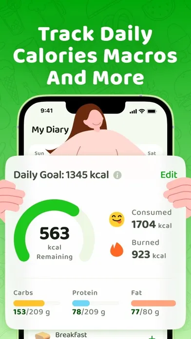 Calo: AI Food Calorie Counter Screenshots