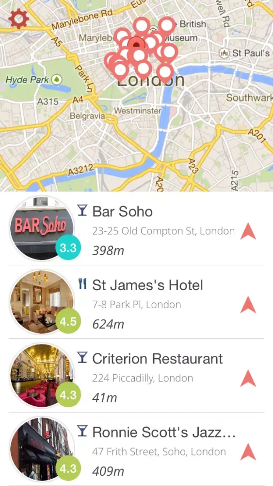 Food Map سکرین شاٹس