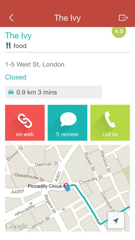 Food Map سکرین شاٹس