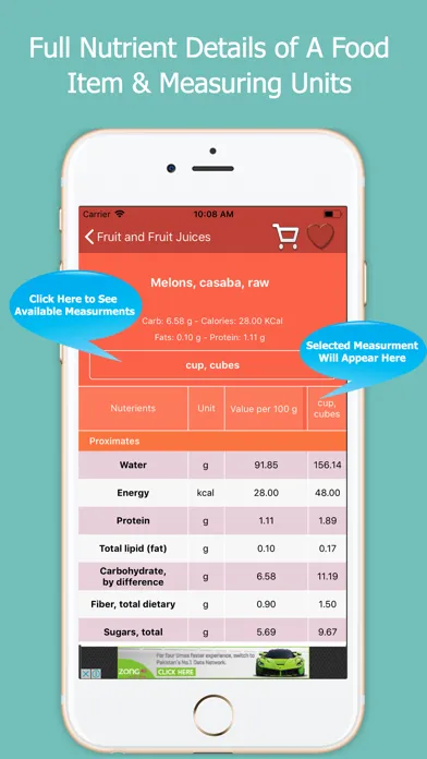 Carb In Foods应用截图
