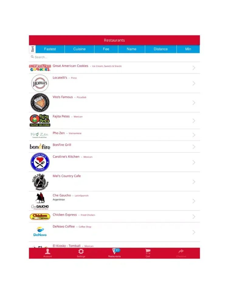 Zrzuty ekranu Food's Here iPad 