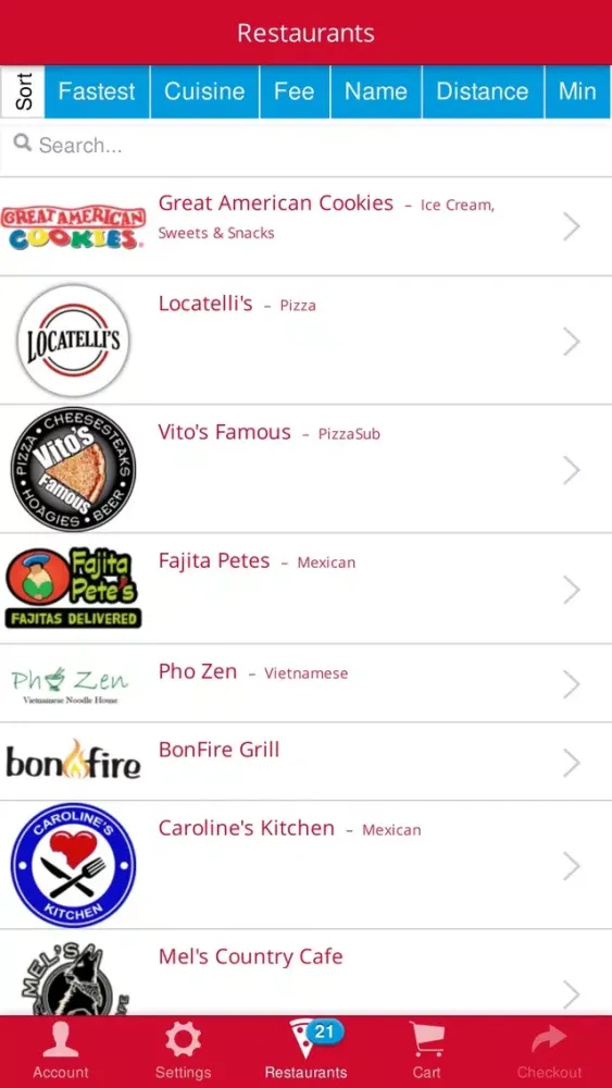 Zrzuty ekranu Food's Here