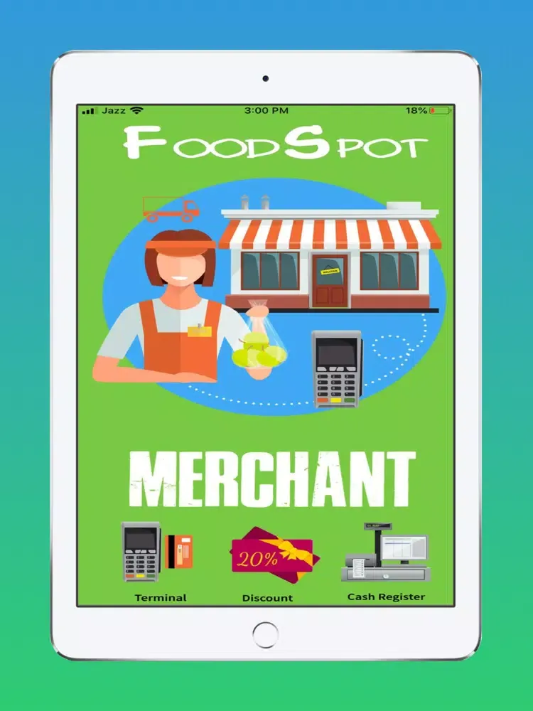 تصاویر Foodspot Merchant iPad 