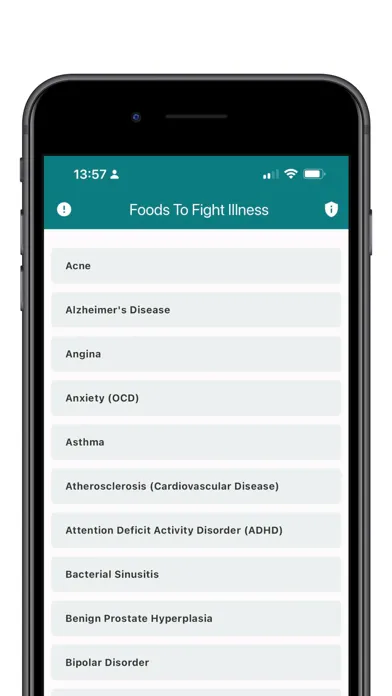 Скриншоты Foods To Fight Illness