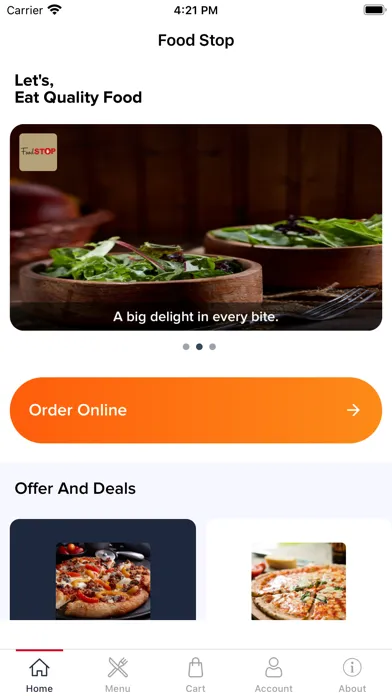 Captures d'écran de Food Stop Takeaway