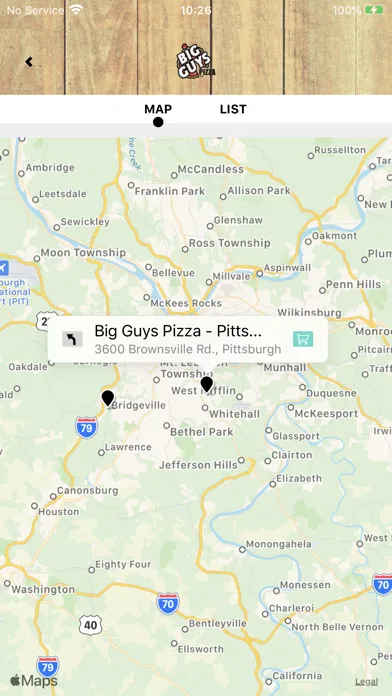 Big Guys Pizza 스크린샷