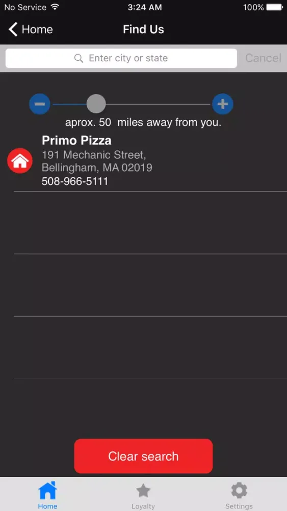 Captures d'écran de Primo Pizza Bellingham