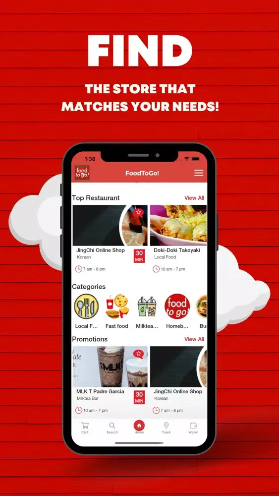 Скриншоты FoodToGo - Food Delivery