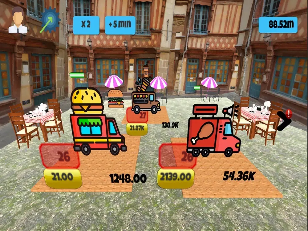 Zrzuty ekranu Idle food truck cooking tycoon iPad 