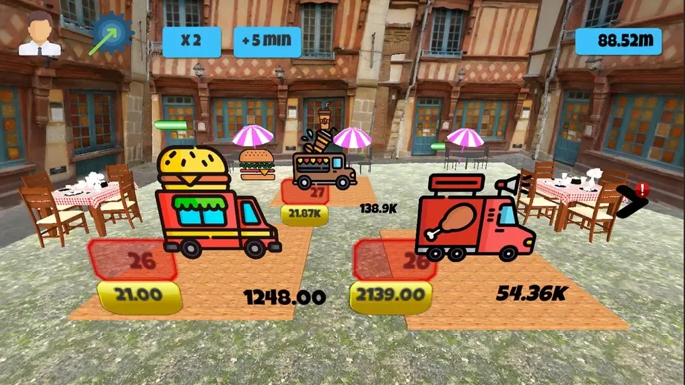 Zrzuty ekranu Idle food truck cooking tycoon