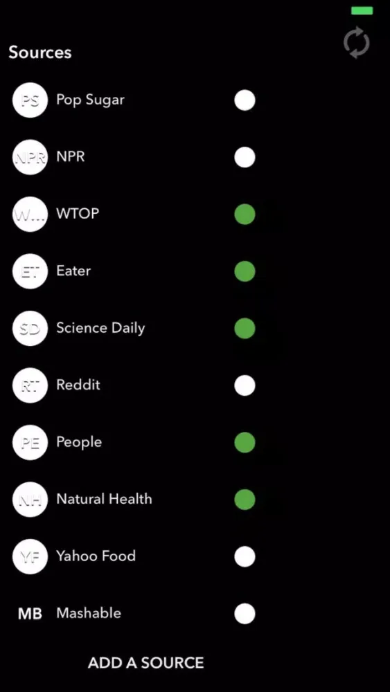 Grub News - Food, Restaurant, and Travel Newsfeed Screenshots