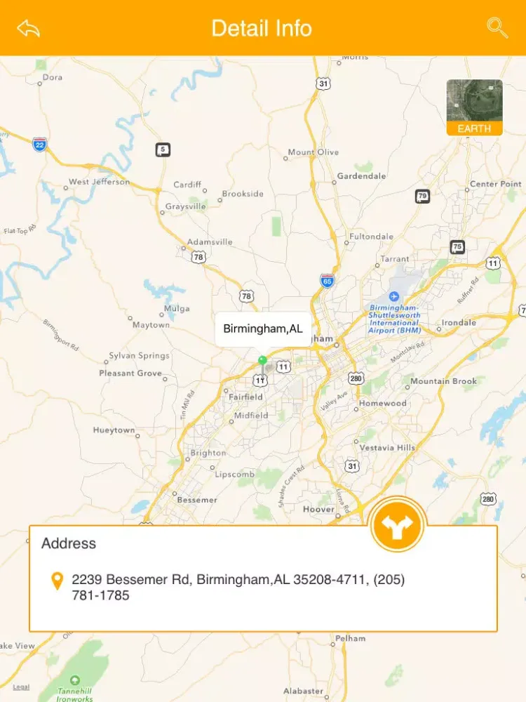 Zrzuty ekranu Great App for Popeyes Chicken Restaurants iPad 