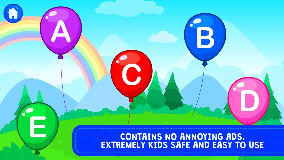 Ảnh chụp màn hình của Pop the ABC Balloons