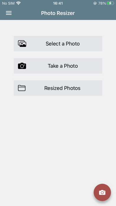 Photo Resizer: resize image应用截图