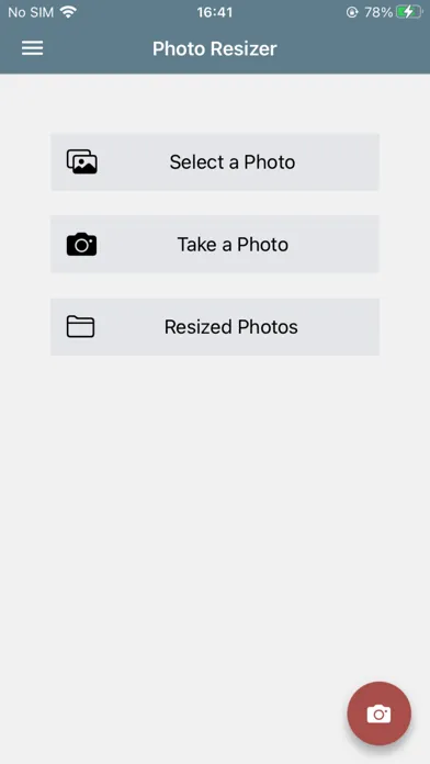Photo Resizer: resize image应用截图