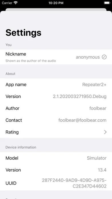 Foolbear Repeater 2 Plus 스크린샷