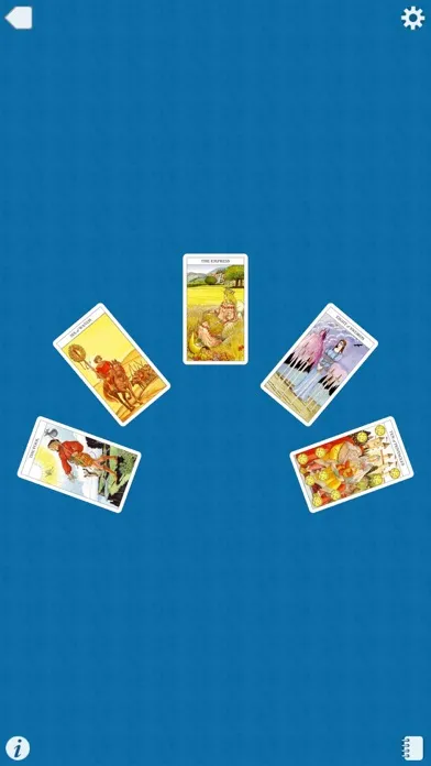 Capturas de tela do Beginner's Guide to Tarot