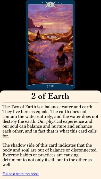 Tangkapan skrin BOS Tarot - As Above