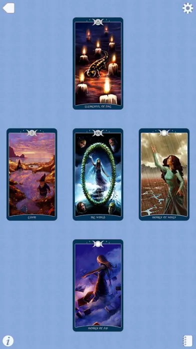 Tangkapan skrin BOS Tarot - As Above