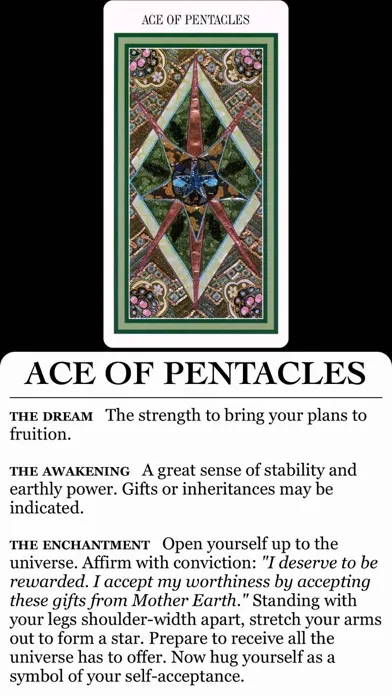 Captures d'écran de Enchanted Tarot