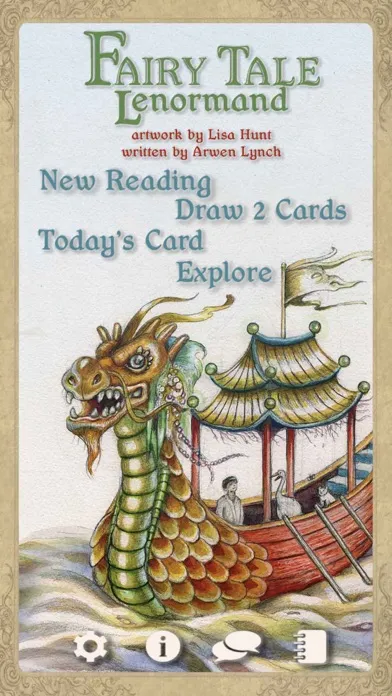 Capturas de pantalla de Fairy Tale Lenormand