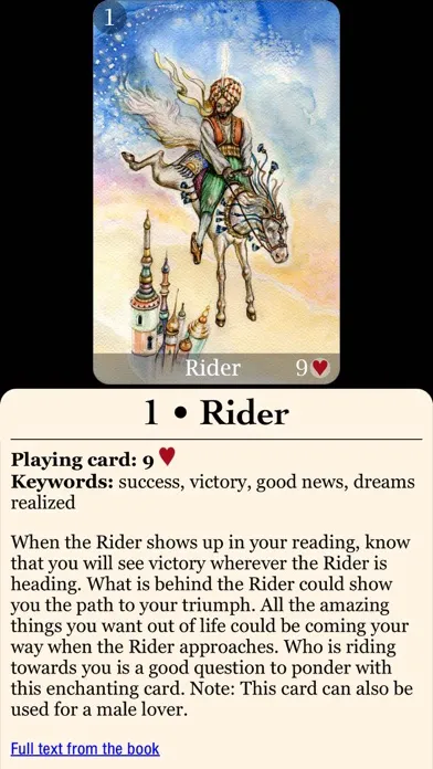 Capturas de pantalla de Fairy Tale Lenormand