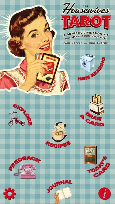 Screenshot di Housewives Tarot