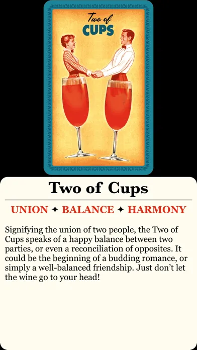 Screenshot di Housewives Tarot