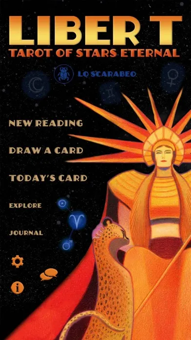 Liber T: Tarot Stars Eternal سکرین شاٹس