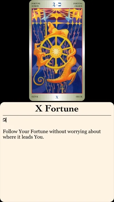 Liber T: Tarot Stars Eternal سکرین شاٹس