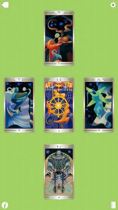 Liber T: Tarot Stars Eternal سکرین شاٹس