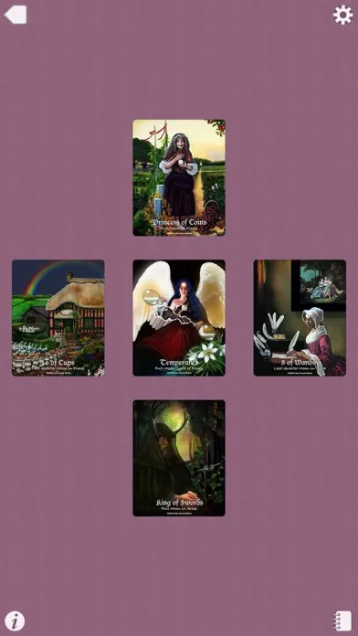The MAAT Tarot 스크린샷