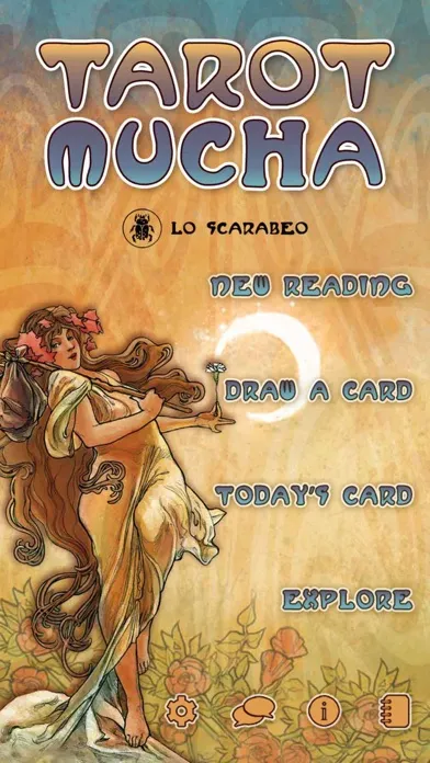 Tarot Mucha سکرین شاٹس