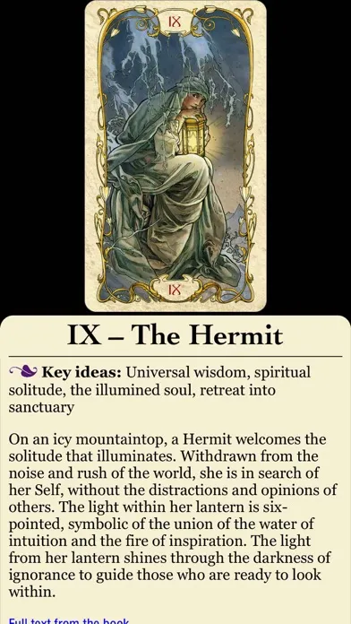 Tarot Mucha سکرین شاٹس