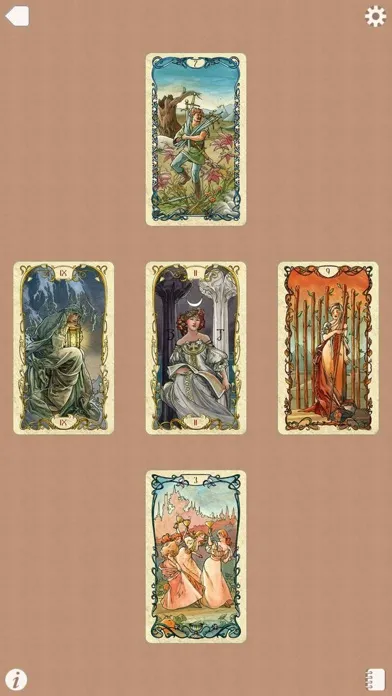 Tarot Mucha سکرین شاٹس