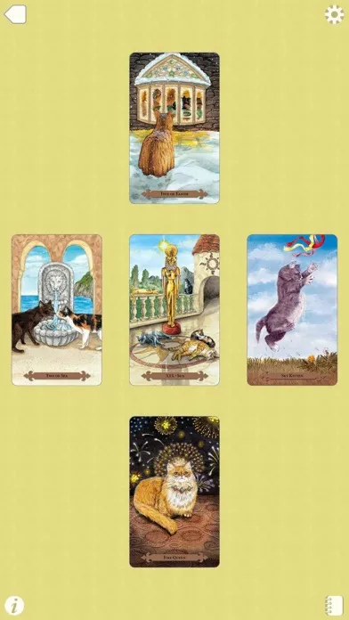Mystical Cats Tarot স্ক্রিনশট