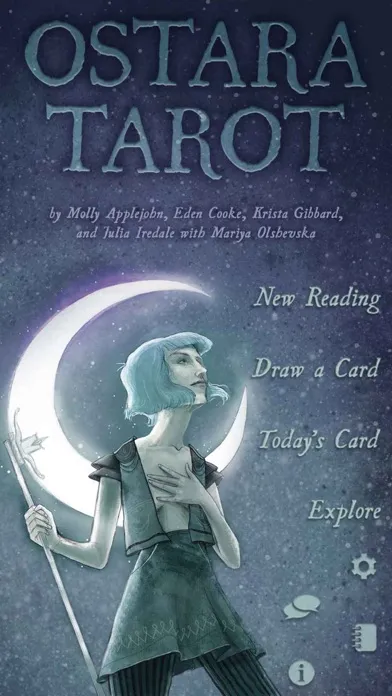 Capturas de pantalla de Ostara Tarot
