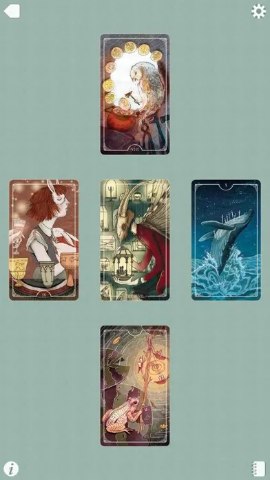 Capturas de pantalla de Ostara Tarot