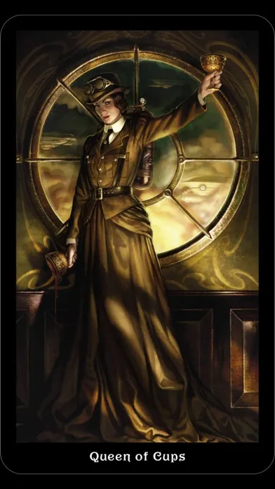 Steampunk Tarot スクリーンショット