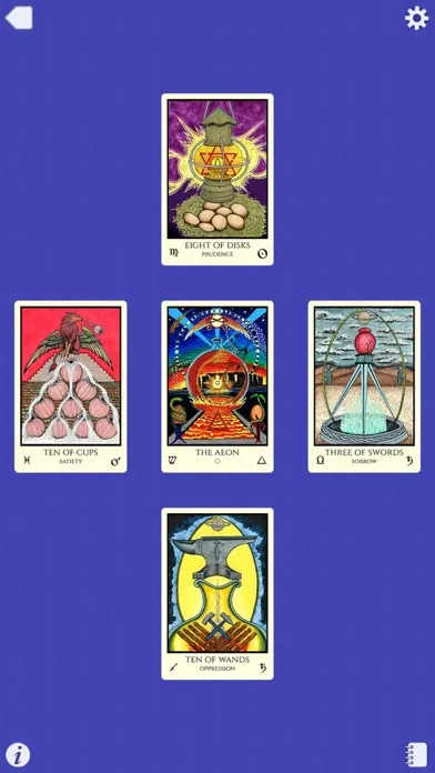 Tabula Mundi Tarot应用截图