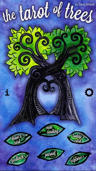 Ảnh chụp màn hình của Tarot of Trees
